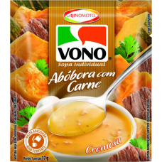 Sopa De Abóbora Com Carne Vono Pacote 17g Sopa De Abóbora Com Carne Vono Pacote 17g