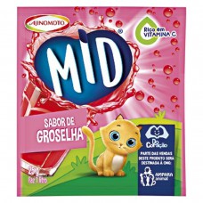 Refresco Em Pó Mid De Groselha 25g