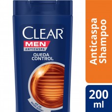 Shampoo Anticaspa Clear Men Queda Control 200ml