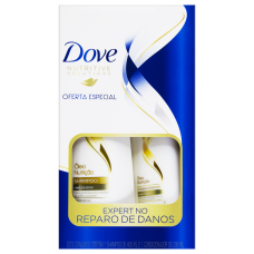 Kit Dove Óleo Nutrição - Shampoo 400ml + Condicionador 200ml