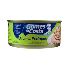 Atum Em Pedaços Natural Gomes Da Costa 120g Atum Em Pedaços Natural Gomes Da Costa 120g
