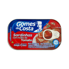 Sardinha Ao Molho De Tomate Gomes Da Costa Lata 125g Sardinha Ao Molho De Tomate Gomes Da Costa Lata 125g