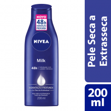 Hidratante Nivea Body Milk Para Pele Extra Seca 200ml