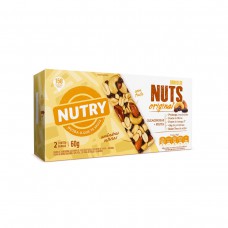 Barra De Cereal Nuts Original Nutry 60g 2 Unidades