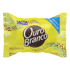 Bombom Ouro Branco Lacta 20g Unidade Bombom Ouro Branco Lacta 20g Unidade