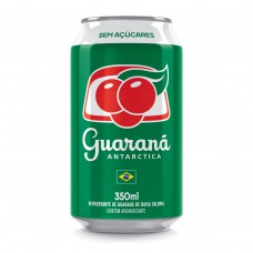 Guarana Antarctica Zero Lata 350ml