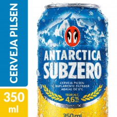 Cerveja Antarctica Sub Zero Lata 350ml