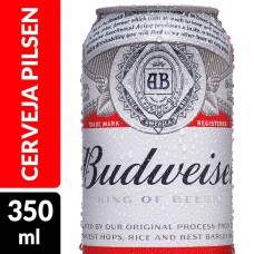 Cerveja Budweiser Lata 350ml Cerveja Budweiser Lata 350ml