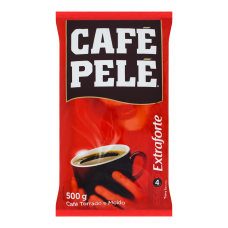 Café Torrado E Moído Extra Forte PelÉ Pacote 500g Café Torrado E Moído Extra Forte PelÉ Pacote 500g