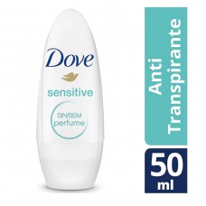 Desodorante Antitranspirante Roll On Dove Sem Perfume 50ml