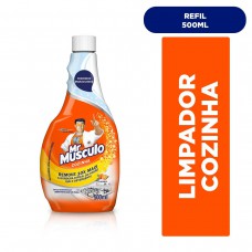 Limpador Para Cozinha Desengordurante Mr Musculo Poder Laranja Refil 500ml Limpador Para Cozinha Desengordurante Mr Musculo Poder Laranja Refil 500ml