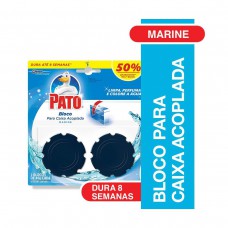Desodorizador De Sanitário Pato Caixa Acoplada Marine Com 2 Unidades De 40g Cada Desodorizador De Sanitário Pato Caixa Acoplada Marine Com 2 Unidades De 40g Cada