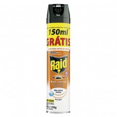 Inseticida Aerossol Raid à Base De Água 300ml Grátis 150ml Inseticida Aerossol Raid à Base De Água 300ml Grátis 150ml