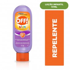 Loção Repelente De Insetos Off! Kids 117ml