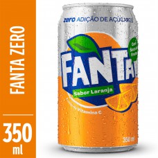 Refrigerante Fanta Light Laranja Lata 350ml Refrigerante Fanta Light Laranja Lata 350ml