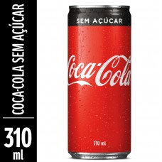 Coca-cola Sem Açúcar Lata 310ml