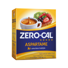 Adoçante Em Pó Zero Cal 40g Caixa Com 50 Envelopes De 800mg Adoçante Em Pó Zero Cal 40g Caixa Com 50 Envelopes De 800mg