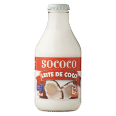 Leite De Coco Light SocÔco Vidro 200ml