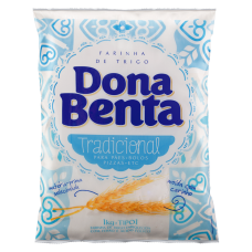 Farinha De Trigo Tradicional Dona Benta Pacote 1kg