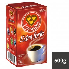 Café à Vácuo Extra Forte 3 CoraÇÕes Pacote 500g