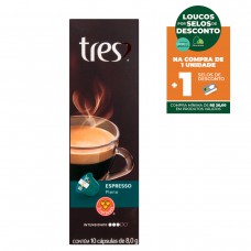 Cápsulas De Café 3 CoraÇÕes Expresso Pleno Caixa Com 10 Unidades 8g Cada Cápsulas De Café 3 CoraÇÕes Expresso Pleno Caixa Com 10 Unidades 8g Cada