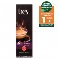 Cápsulas De Café 3 CoraÇÕes Supremo Caixa Com 10 Unidades 7,0g Cápsulas De Café 3 CoraÇÕes Supremo Caixa Com 10 Unidades 7,0g