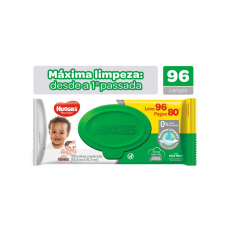 Lenços Umedecidos Huggies Max Clean - 96 Un
