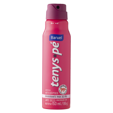 Desodorante Aerosol Para Os Pés Tenys PÉ Baruel Jato Seco Woman 86g