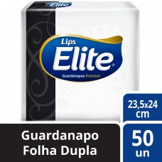 Guardanapo De Papel Lips Elite 24x23,5 Com 50 Unidades Guardanapo De Papel Lips Elite 24x23,5 Com 50 Unidades