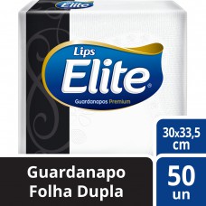 Guardanapo De Papel Lips Elite 33,5x33 Com 50 Unidades Guardanapo De Papel Lips Elite 33,5x33 Com 50 Unidades