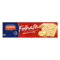 Biscoito Adria Cream Cracker Folhata Pacote 200g