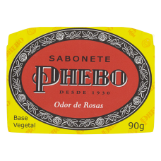 Sabonete De Glicerina Phebo Odor De Rosas 90g