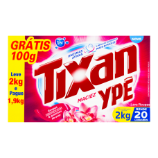 Sabão Em Pó Tixan YpÊ Maciez Leve 2kg E Pague 1,9kg Sabão Em Pó Tixan YpÊ Maciez Leve 2kg E Pague 1,9kg