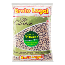 Feijão Carioca Broto Legal Pacote 1kg