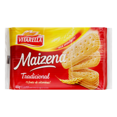 Biscoito Vitarella Maizena Pacote 400g Biscoito Vitarella Maizena Pacote 400g