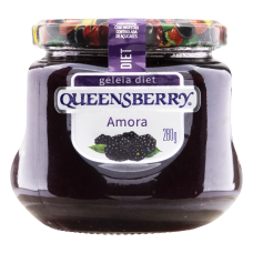 Geleia De Amora Diet Queensberry Vidro 280g Geleia De Amora Diet Queensberry Vidro 280g