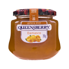 Geleia De Damasco Diet Queensberry Vidro 280g Geleia De Damasco Diet Queensberry Vidro 280g