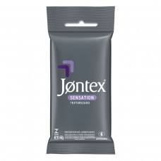 Preservativo Jontex Sensation Texturizado Com 6 Unidades