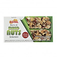 Barra Mixed Nuts Com Sementes E Grãos Com 2 Unidades 30g
