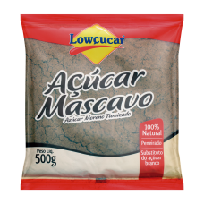 Açúcar Mascavo Peneirado LowÇucar Pacote 500g