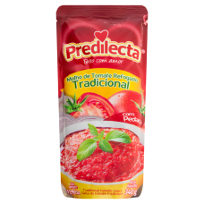 Molho De Tomate Refogado Tradicional Predilecta Sachê 340g