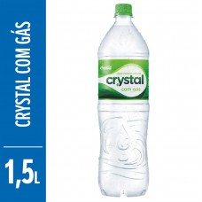Água Mineral Com Gás Crystal Pet 1,5l Água Mineral Com Gás Crystal Pet 1,5l