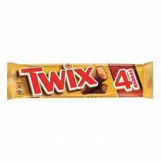 Chocolate Com Recheio De Caramelo Twix 80g Com 4 Unidades Chocolate Com Recheio De Caramelo Twix 80g Com 4 Unidades