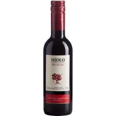 Vinho Brasileiro Tinto Miolo Seleção Cabernet Sauvignon Merlot Garrafa 375ml Vinho Brasileiro Tinto Miolo Seleção Cabernet Sauvignon Merlot Garrafa 375ml