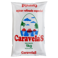Açucar Refinado Caravelas 1kg