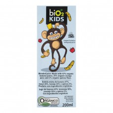 Suco Orgânico Bio2 Sabor Banana Kids 200ml