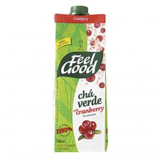 Chá Verde Sabor Cranberry Feel Good 1 Litro Chá Verde Sabor Cranberry Feel Good 1 Litro