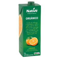 Suco Orgânico De Laranja Native 1 Litro