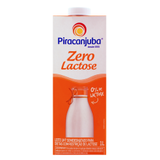 Leite Semi Desnatado Zero De Lactose Piracanjuba 1 Litro Leite Semi Desnatado Zero De Lactose Piracanjuba 1 Litro