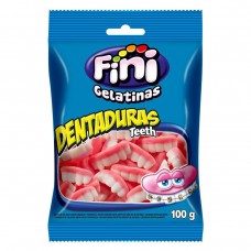 Bala Gelatina Fini Dentaduras 100gr